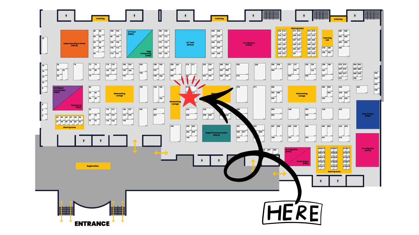 Io T Tech Expo Floor Plan