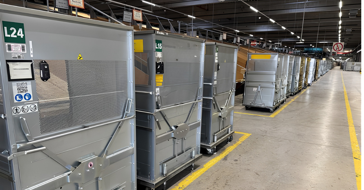 DHL containers