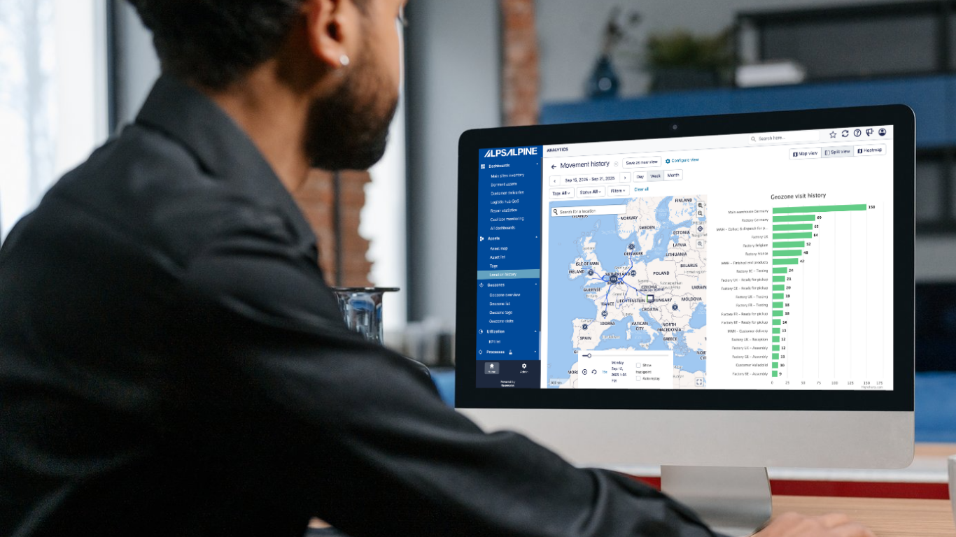 Man with Connect Platform